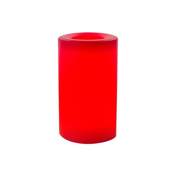 Rimports 3x5 Raspb InOut Candle CGT20305RA - main